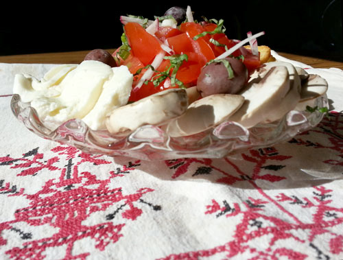 Tomato Basil Salad 1